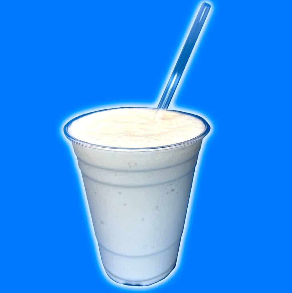 keto vanilla ice cream milkshake