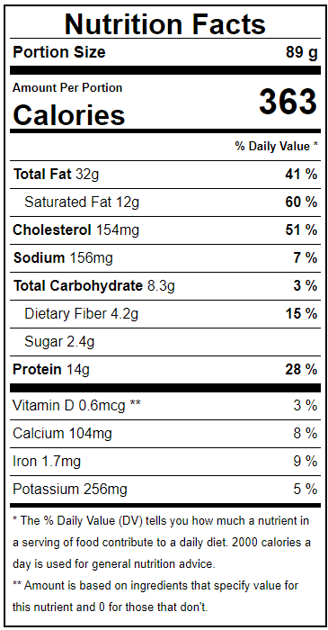 keto keto lemon meringue pie nutrition
