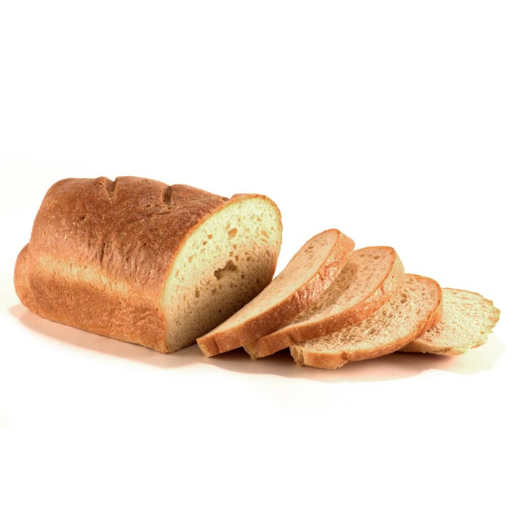 keto bread loaf sliced