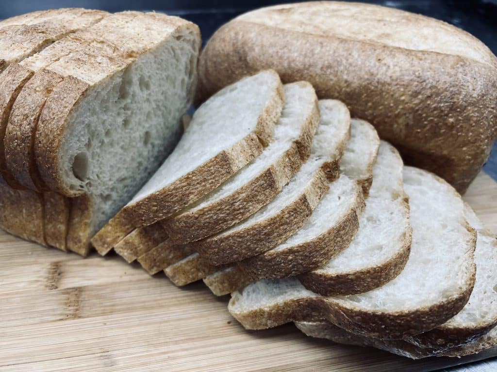 keto sourdough bread loaf